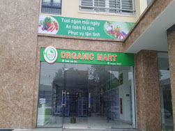 Thi công nội thất Showroom siêu thị Organic Mart 